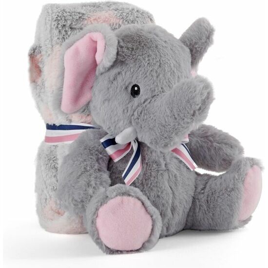 Comprar Peluche + Manta Suave Elefante Allie 22cm