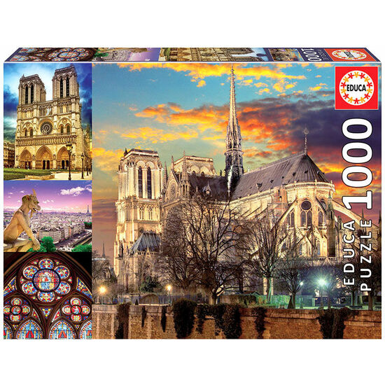 Comprar Puzzle Collage De Notre Dame 1000pzs