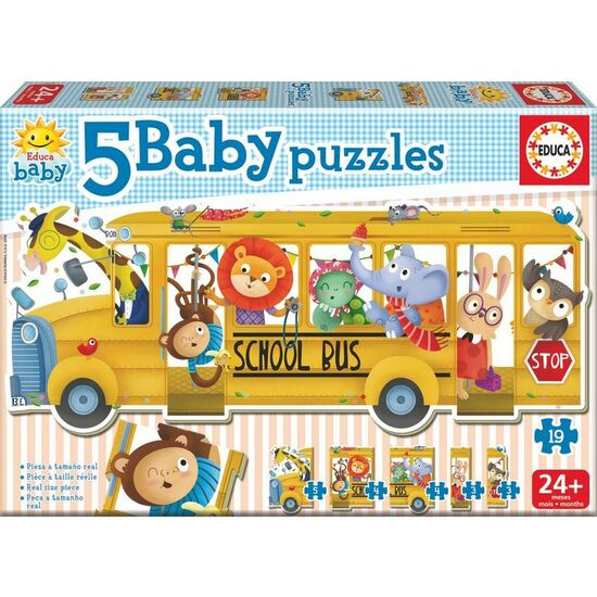 Comprar Puzzle School Bus 2-5pzs