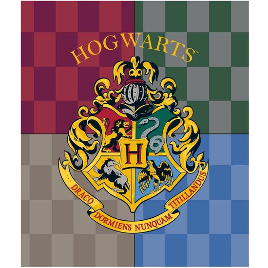 Comprar Manta Premium Coralina Hogwarts Harry Potter