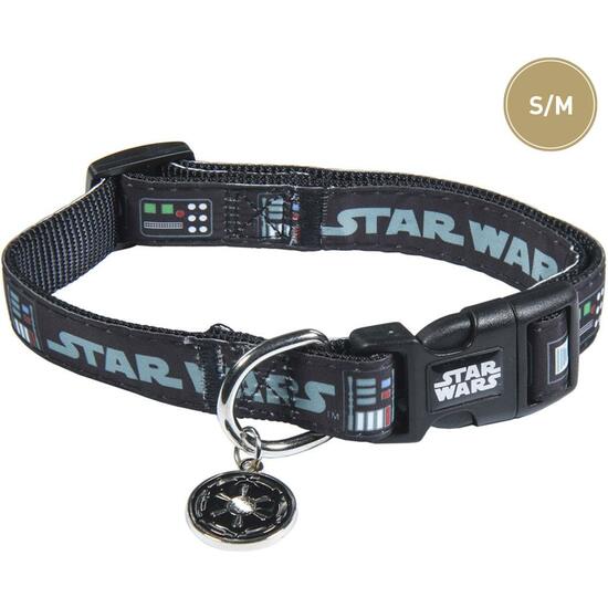 Collar Para Perros S/m Star Wars Darth Vader Black