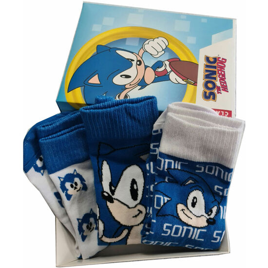 Comprar Pack 3 Calcetines Sonic The Hedgehog Adulto Surtido