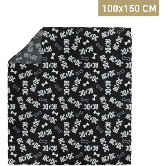 Comprar Manta Para Perro 100 X 150 Cm Acdc Black