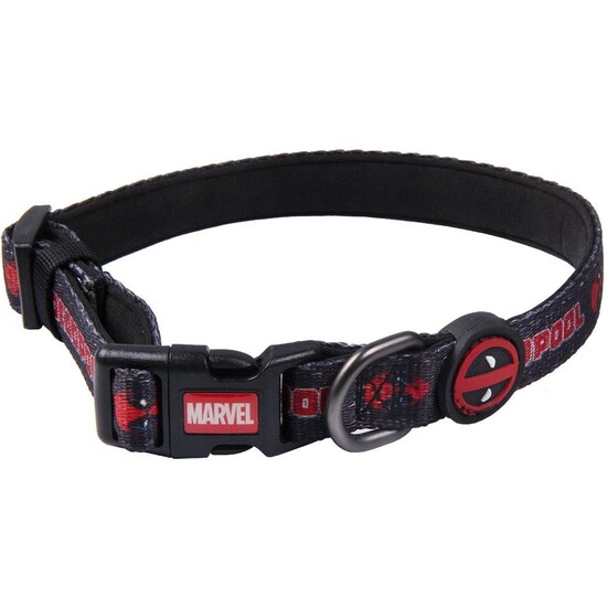 Collar Premium Para Perros M/l Deadpool