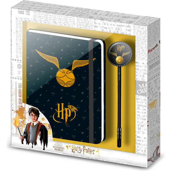Set Diario + Boligrafo Wings Harry Potter