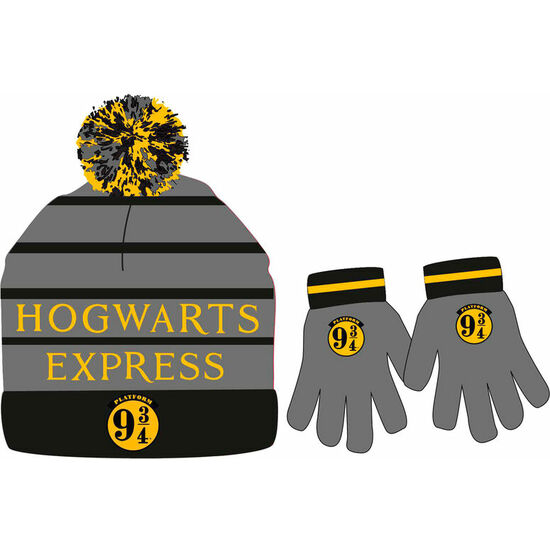 Comprar Set Gorro Y Guantes Hogwarts Express Harry Potter