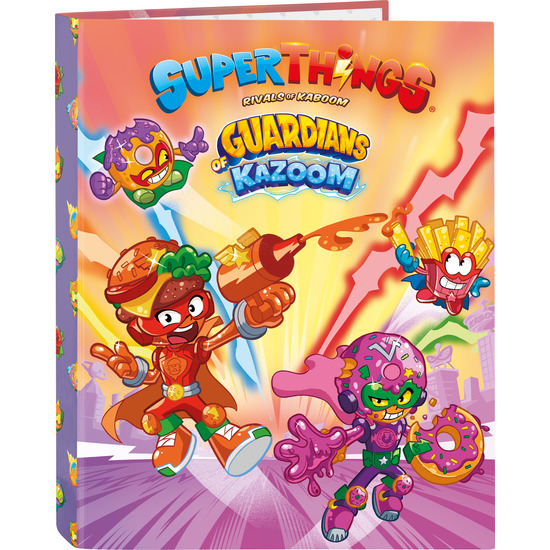 Comprar Carpeta Folio 4 Ani.mixtas Superthings Guardians Of Kazoom