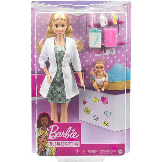 Comprar Barbie Pediatra Con Bebe