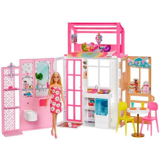 Comprar Casa De Barbie Amueblada C/muñeca