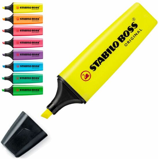 Comprar Marcador Fluorescente Stabilo Boss Original Tamaño - Amarillo 24, Color - 1 Unidad