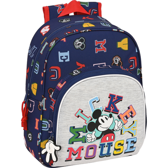MOCHILA INFANTIL ADAPT.CARRO MICKEY MOUSE  ONLY ONE
