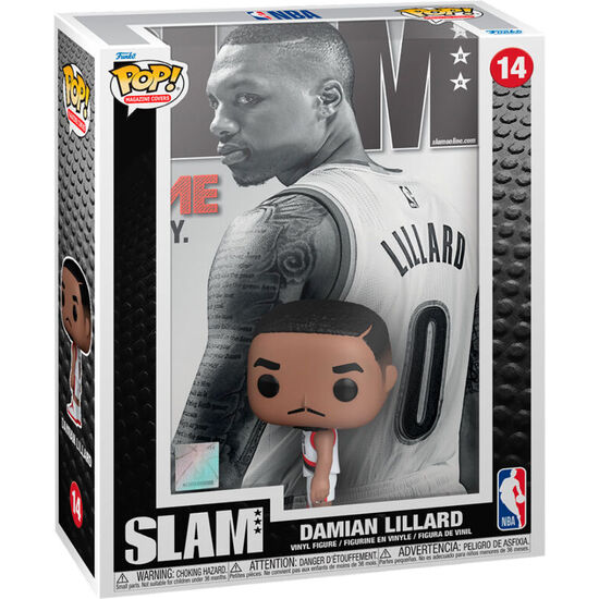 Comprar Figura Pop Cover Slam Nba Damian Lillard