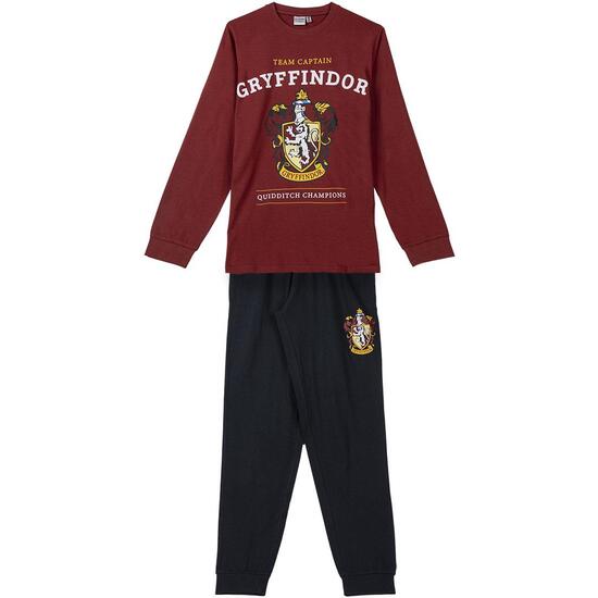 Pijama Largo Single Jersey Harry Potter