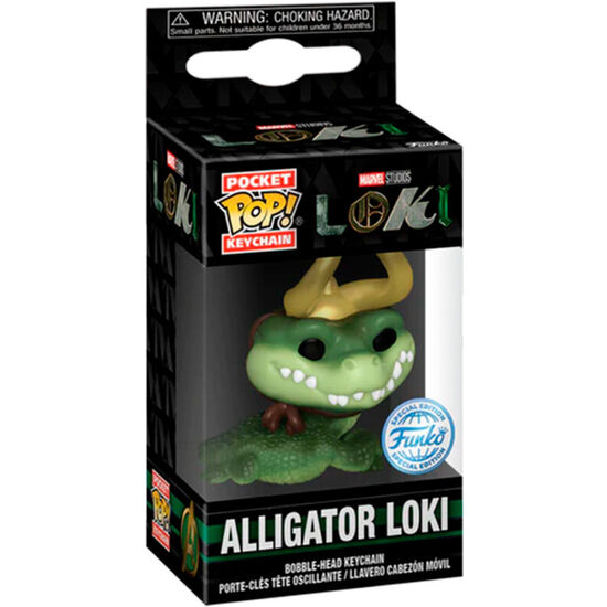Comprar Llavero Pocket Pop Marvel Loki Alligator Loki