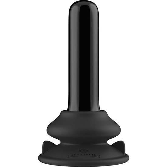Comprar Thumby - Glass Vibrator - With Suction Cup And Remote - Rechargeable - 10 Velocidades - Negro