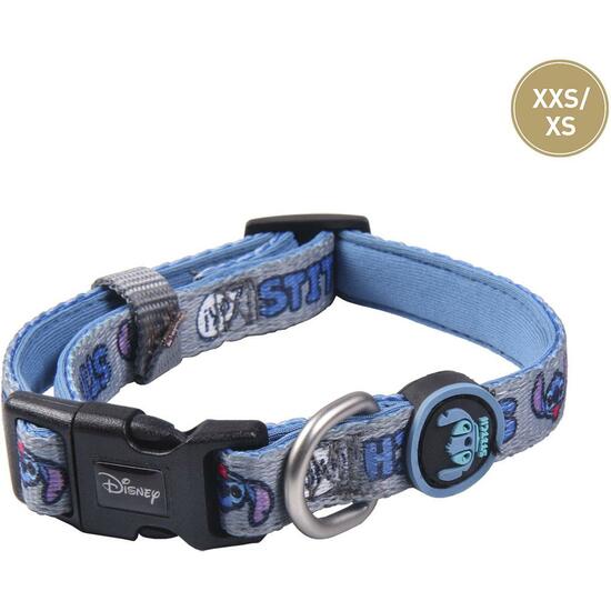 Collar Premium Para Perros Xxs/xs Stitch Dark Blue