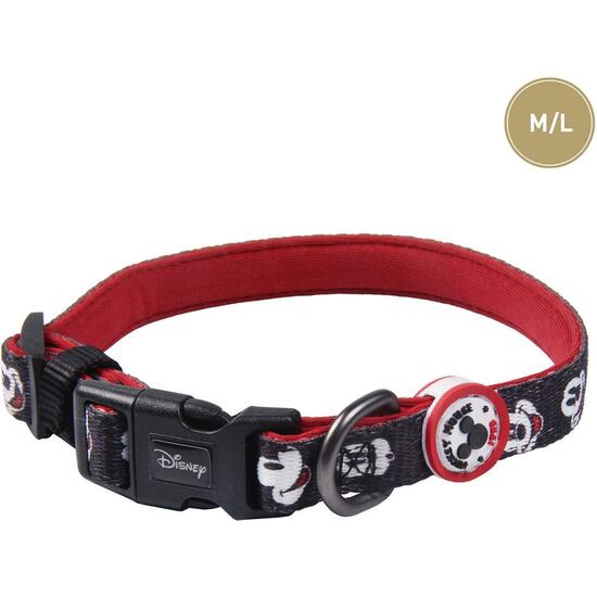 Comprar Collar Premium Para Perros M/l Mickey Black