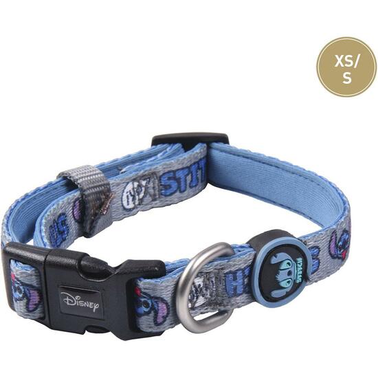 Collar Premium Para Perros Xs/s Stitch Dark Blue