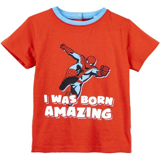 Comprar Camiseta Corta Single Jersey Spiderman Red