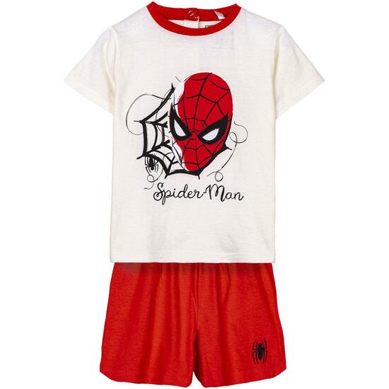 Comprar Pijama Corto Single Jersey Spiderman Red