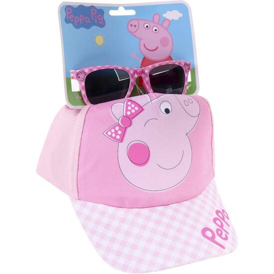 Comprar Gorra Set Gafas De Sol Peppa Pig Pink