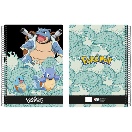 Comprar Cuaderno A4 Squirtle Evolution Pokemon