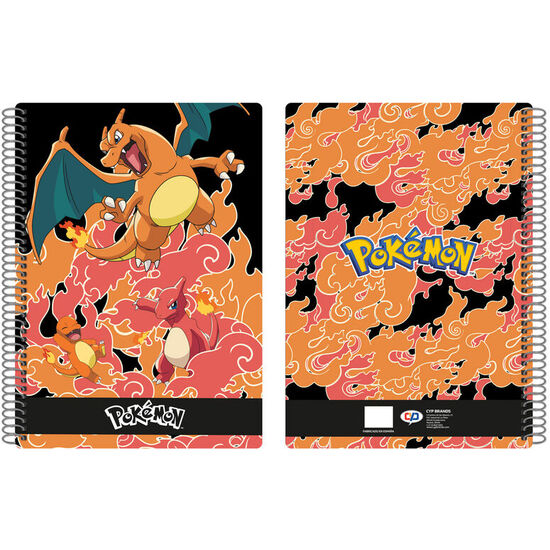 Comprar Cuaderno A4 Charmander Evolution Pokemon