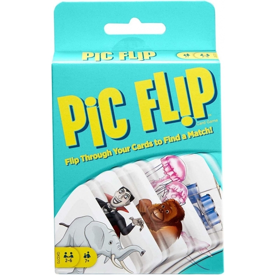 Juego Cartas Pic Flip Mattel