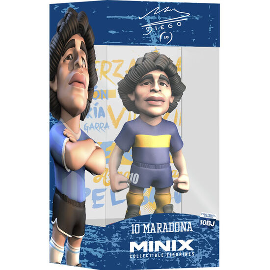 Comprar Figura Minix Diego Maradona Boca Juniors 12cm