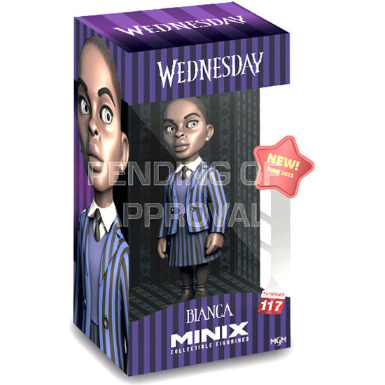 Figura Minix Bianca Addams Wednesday 12cm