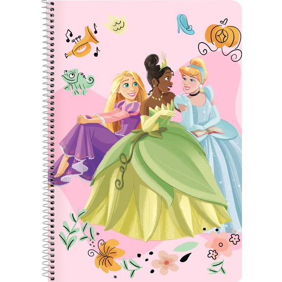 Comprar Libreta Folio 80 H. Tapas Duras Princesas Disney Magical