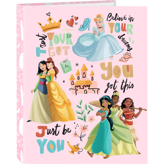 Carpeta Folio 4 Ani.mixtas Princesas Disney Magical