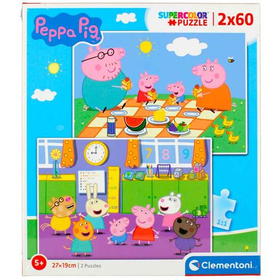 Comprar Puzzle 2x60 Pzas. Peppa Pig