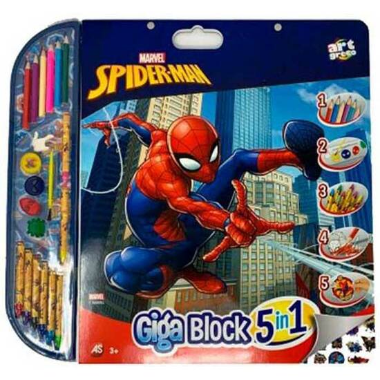 Comprar Giga Block 4 En 1 Spider-man