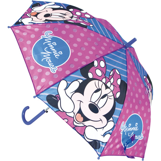 Paraguas Automatico 48cm Minnie Mouse Lucky