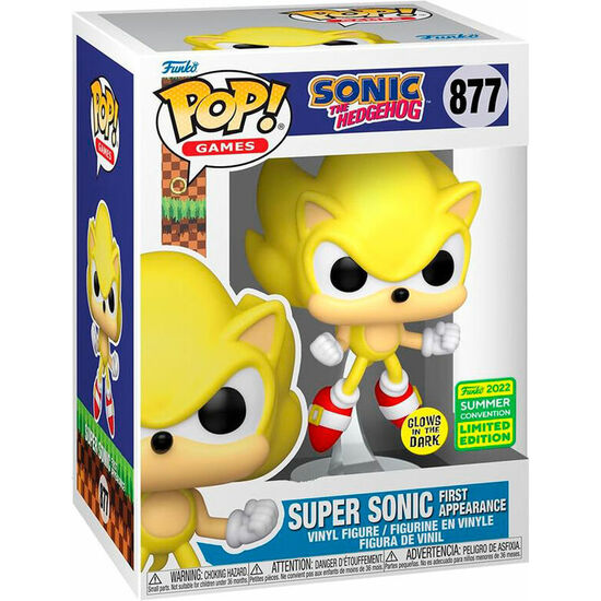 Comprar Figura Pop Sonic The Hedgehog Super Sonic Exclusive