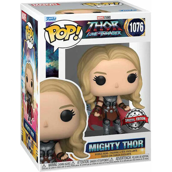 Comprar Figura Pop Marvel Thor Love And Thunder Mighty Thor Exclusive