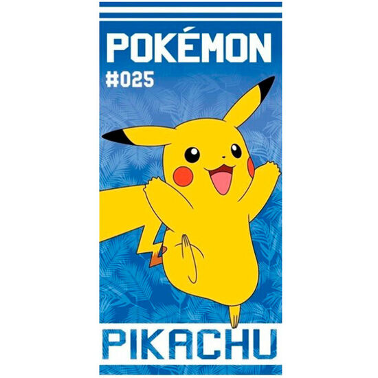 Comprar Toalla Pikachu Pokemon Algodon