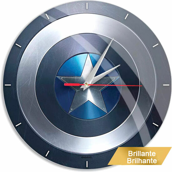 Comprar Reloj Pared Capitan America Marvel