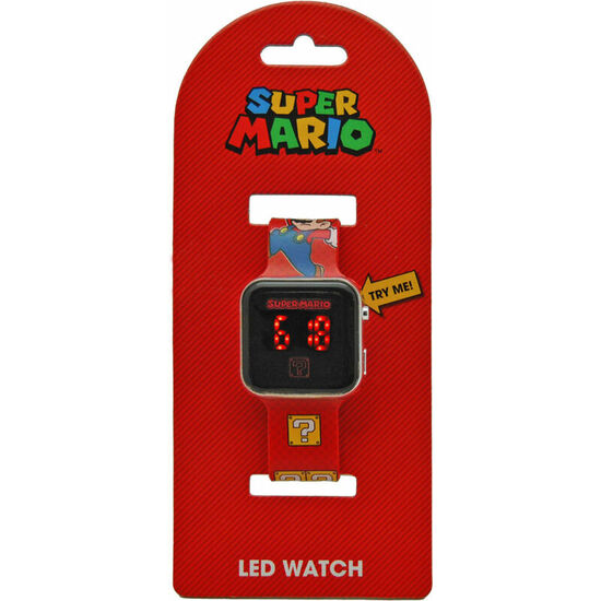 Comprar Reloj Super Mario Bros Led