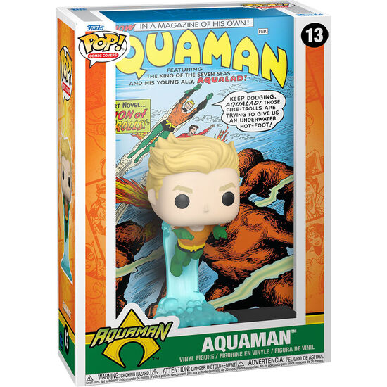 Comprar Figura Pop Comic Cover Dc Comics Aquaman