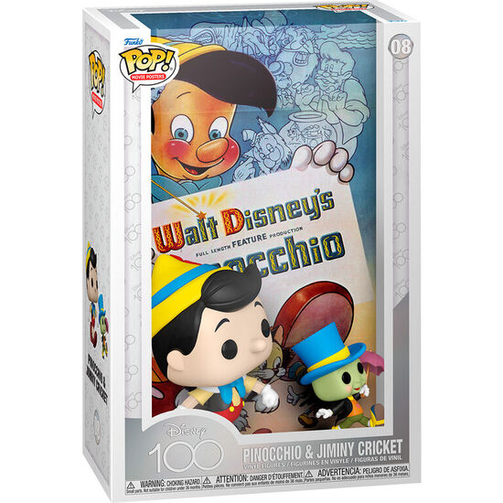 Comprar Figura Pop Movie Poster Disney 100th Pinocho