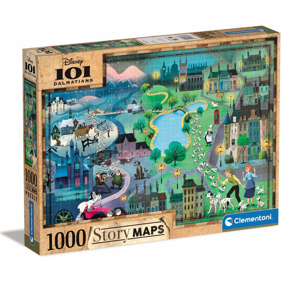 Puzzle 101 Dalmatas Disney 1000pzs