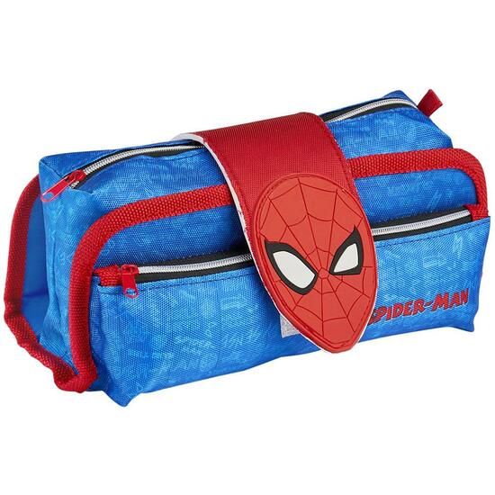 Comprar Estuche Portatodo Velcro Spiderman Blue