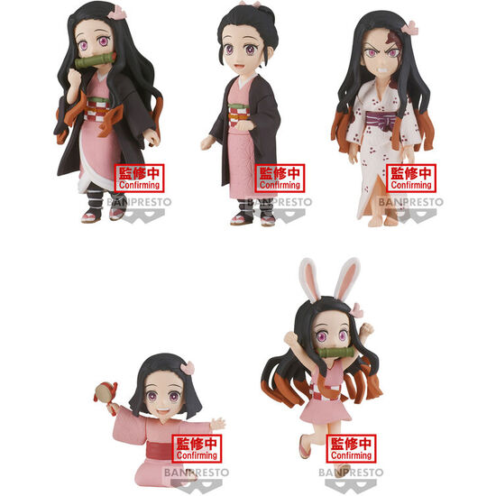 Comprar Pack 12 Figuras Nezuko Kamado Word Collectable Iii Demon Slayer Kimetsu No Yaiba 7cm Surtido
