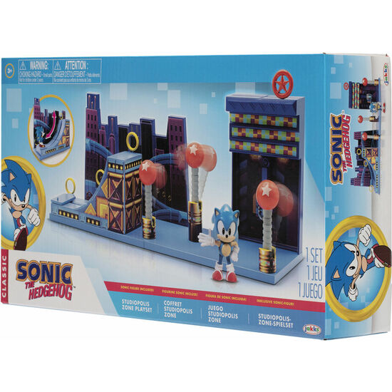 Comprar Playset Studiopolis Zone Sonic The Hedgehog 6cm