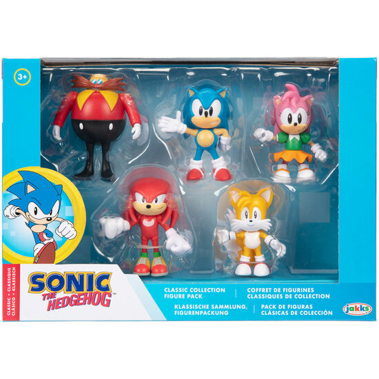 Comprar Blister 5 Figuras Sonic The Hedgehog 6cm