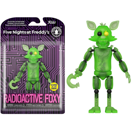 Figura Action Five Nights At Freddys Radioactive Foxy