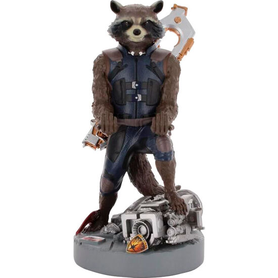 Comprar Cable Guy Soporte Sujecion Rocket Raccoon Guardianes De La Galaxia Marvel 20cm