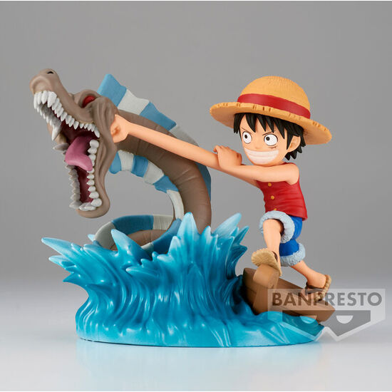 Comprar Figura Monkey D Luffy Vs Local Sea Monster Log Stories One Piece 7cm